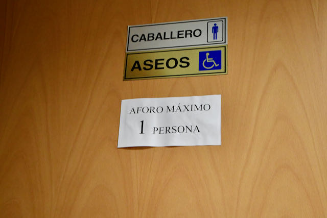 Señalización aseo PMR