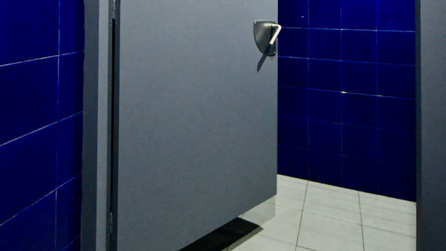 Puerta Interior de acceso al aseo PMR