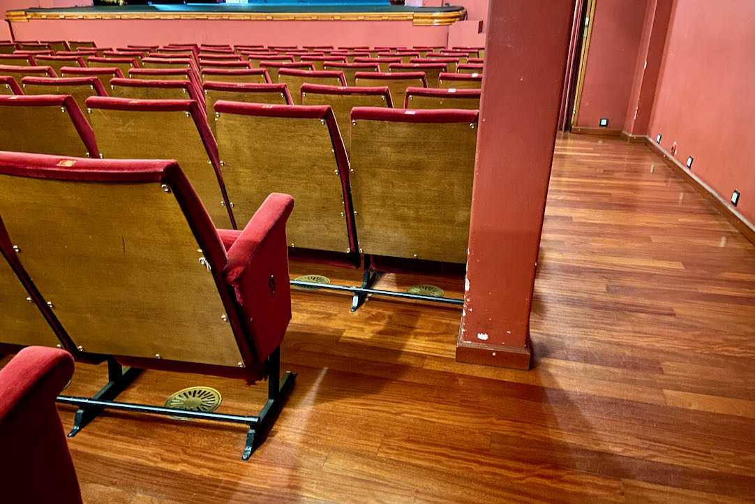 Espacio para PMR en silla de ruedas. Fila 9 Butaca 20
