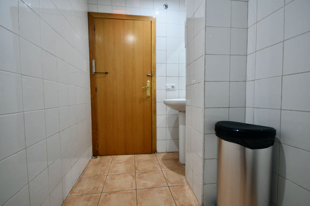 Interior del aseo PMR