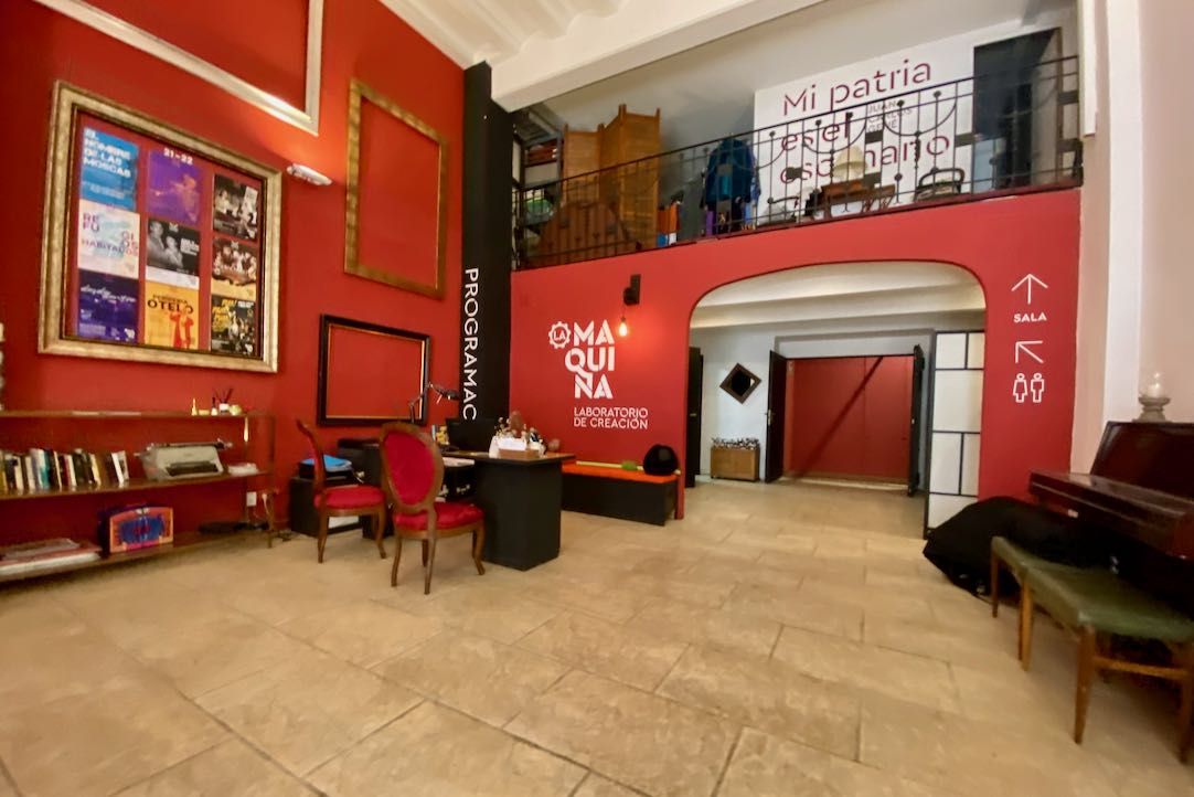 Interior La Máquina Teatro