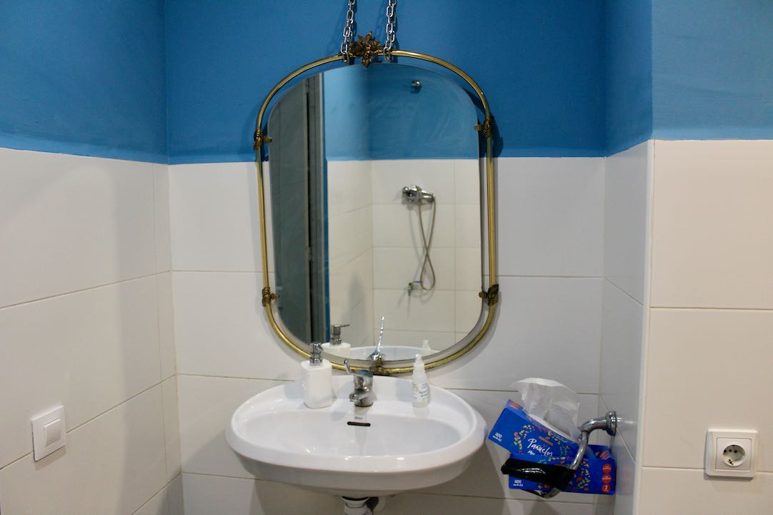 Lavabo del aseo PMR