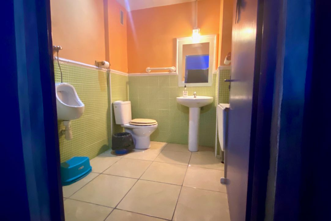 Interior del aseo PMR