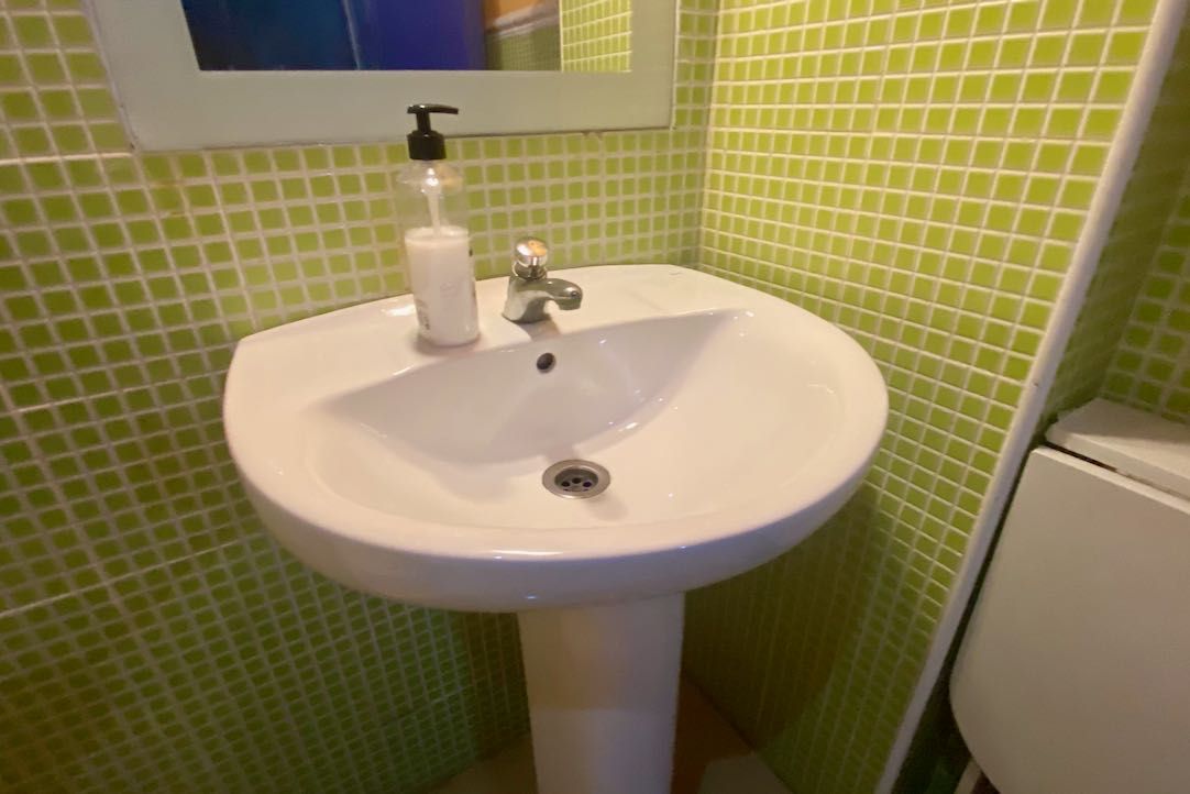 Detalle del lavabo