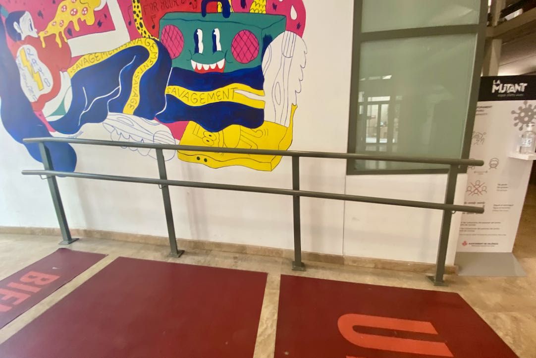 Rampa de acceso al Vestíbulo Principal