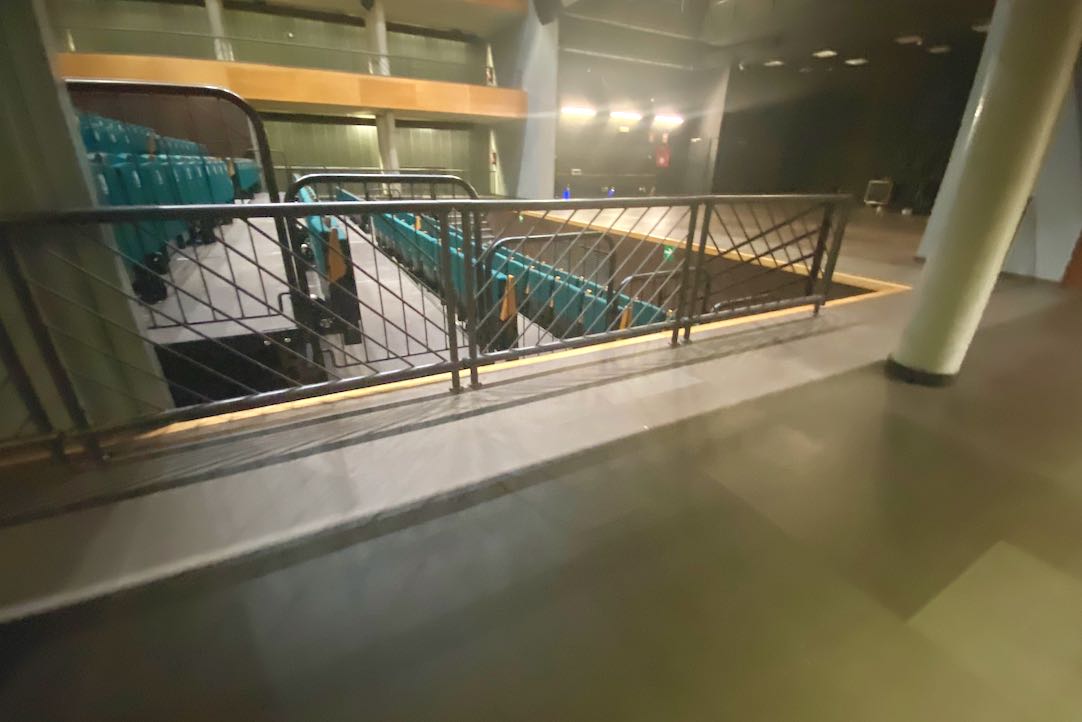 Localidades para PMR en silla de ruedas. Zona Derecha 