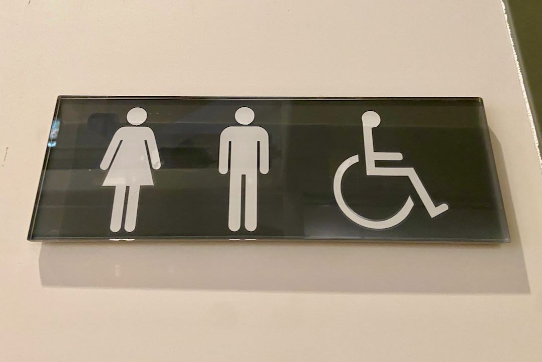 Señalización de los aseos