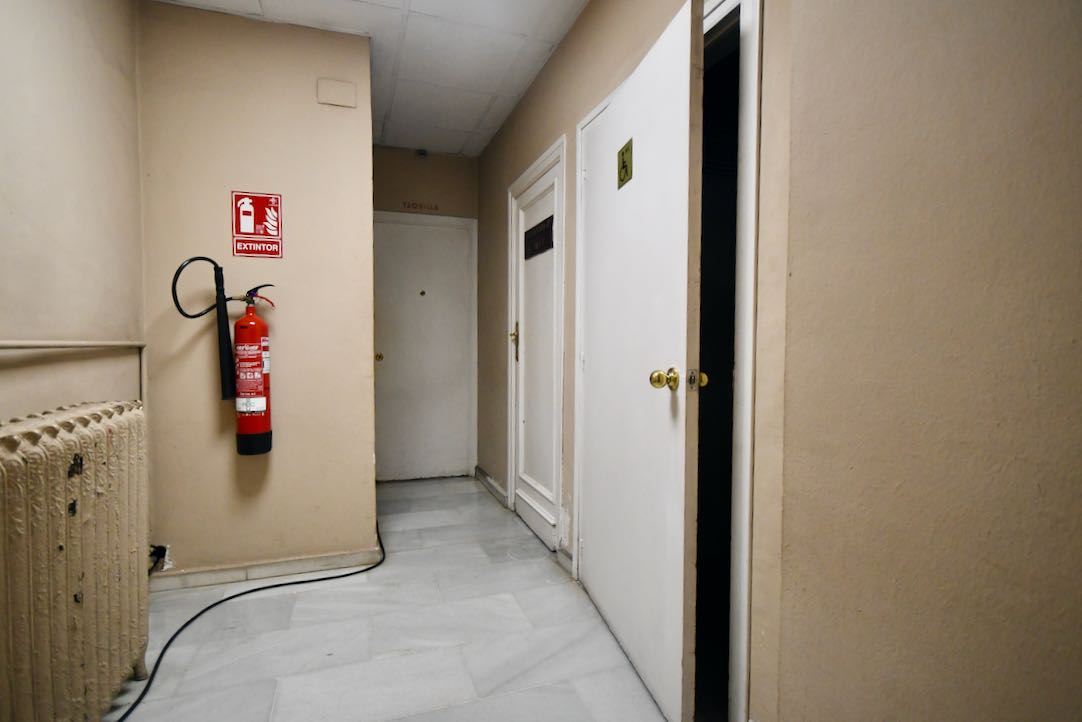 Puerta Interior del aseo para PMR