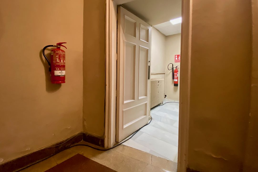 Puerta Exterior del aseo para PMR