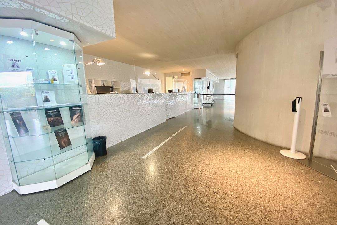 Vista interior de las Taquillas