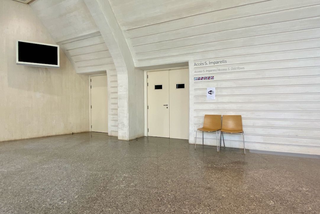Puerta localidades impares