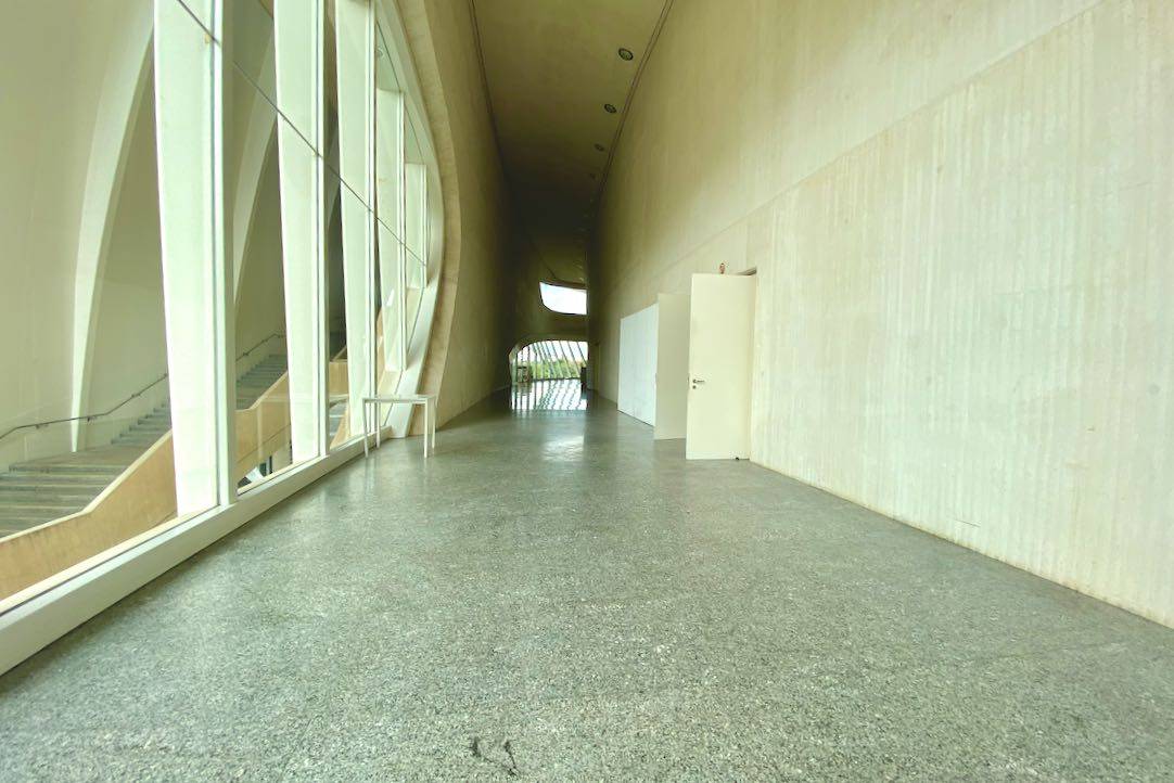 Pasillos / vestíbulo anexos a la puerta de la Sala