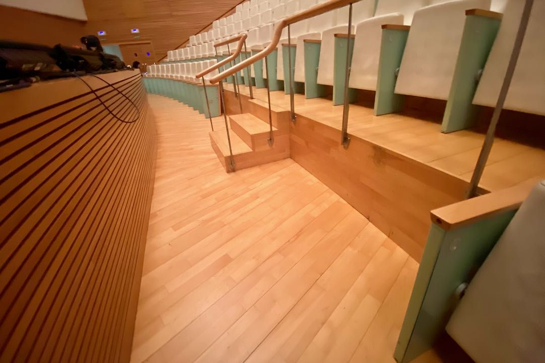Espacios para PMR en silla de ruedas. Localidades impares
