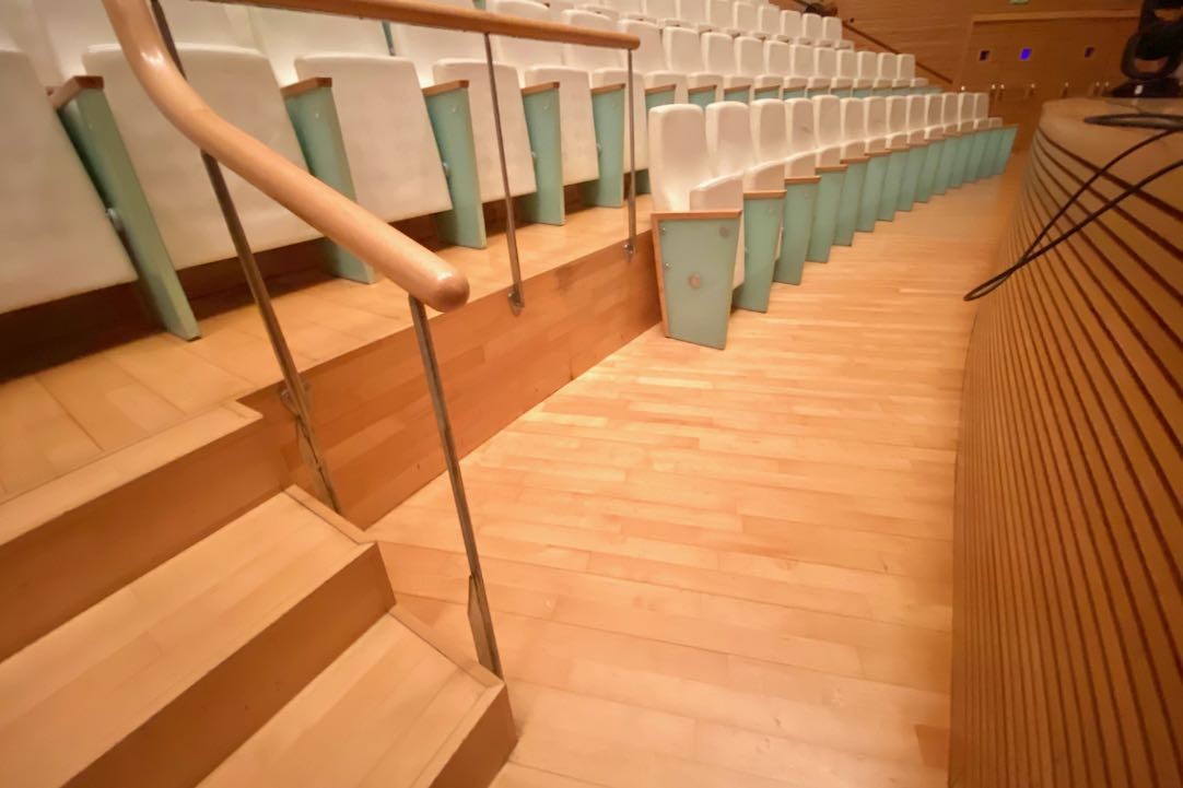 Espacios para PMR en silla de ruedas. Localidades impares