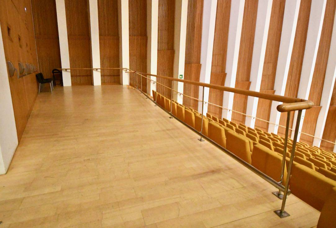 Espacios impares para PMR en silla de ruedas 