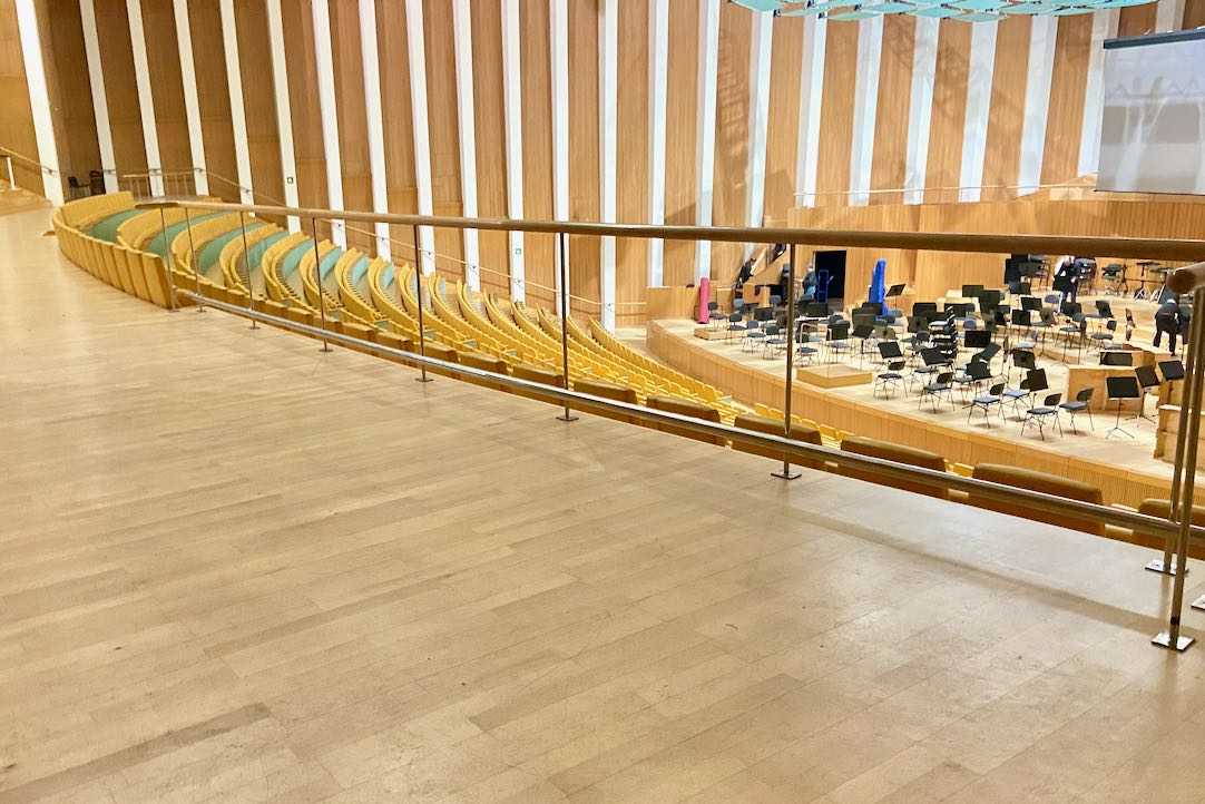 Espacios pares para PMR en silla de ruedas 