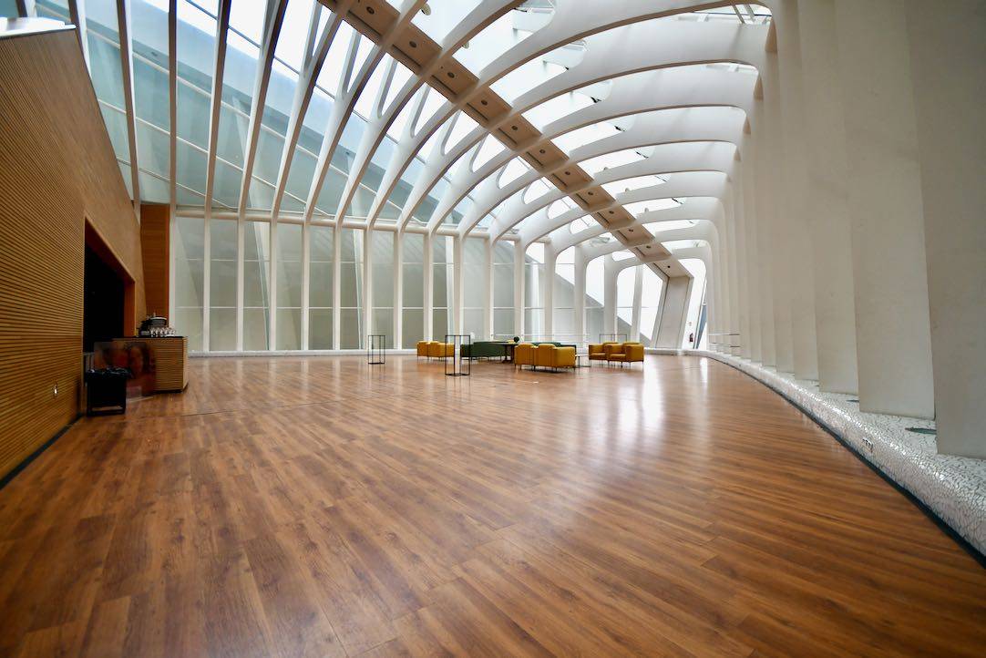 Vista general de la cafetería