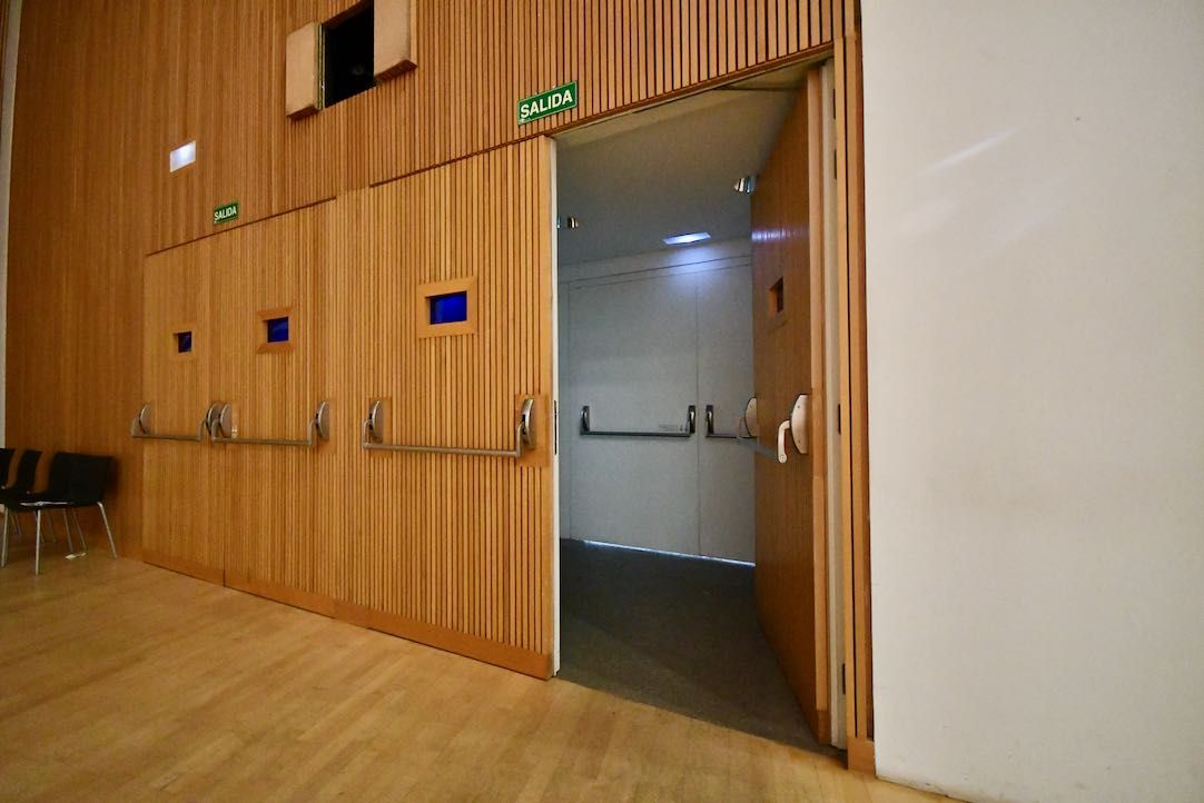 Sistema de doble puerta. Puerta interior
