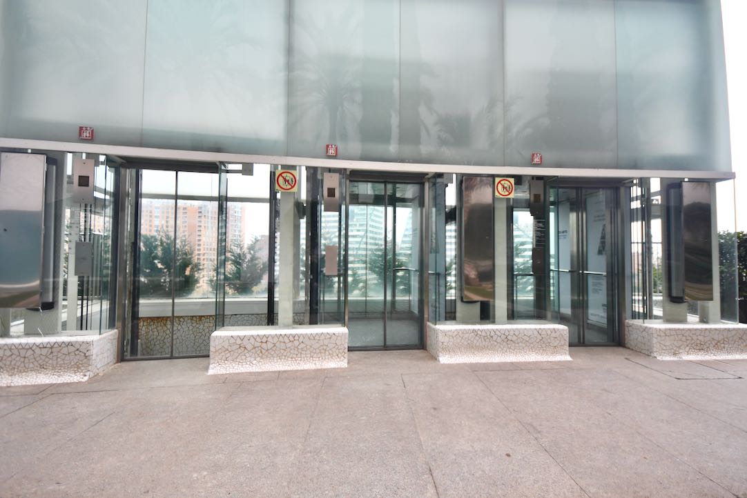 Acceso a los ascensores en Planta 11