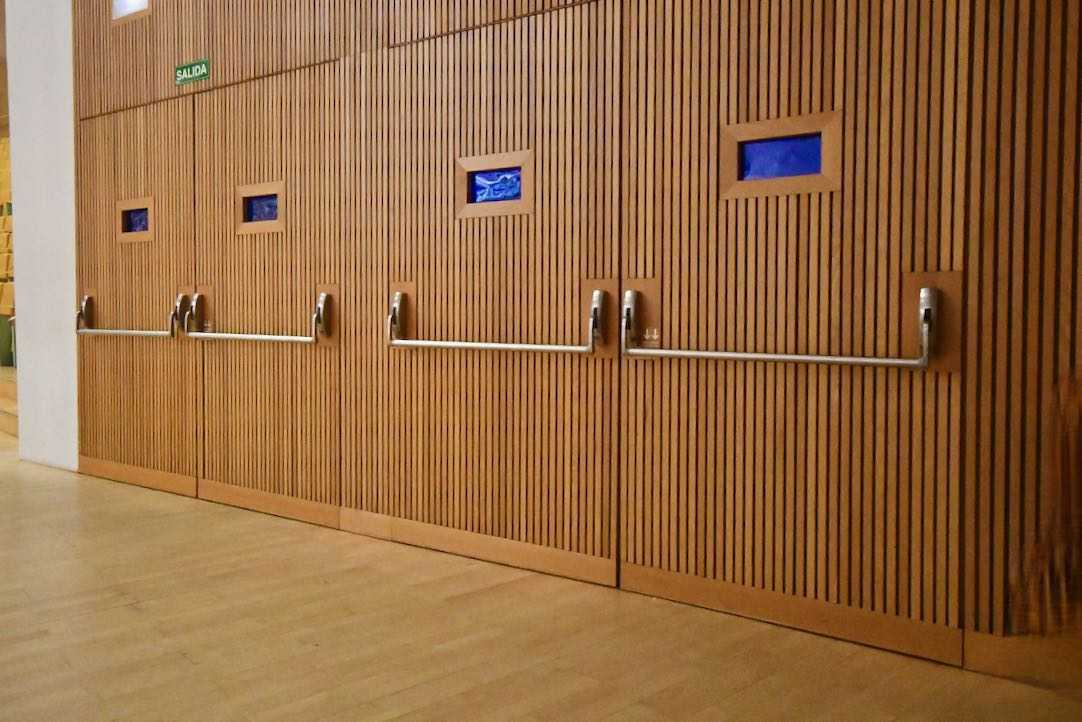 Sistema de doble puerta. Puerta interior