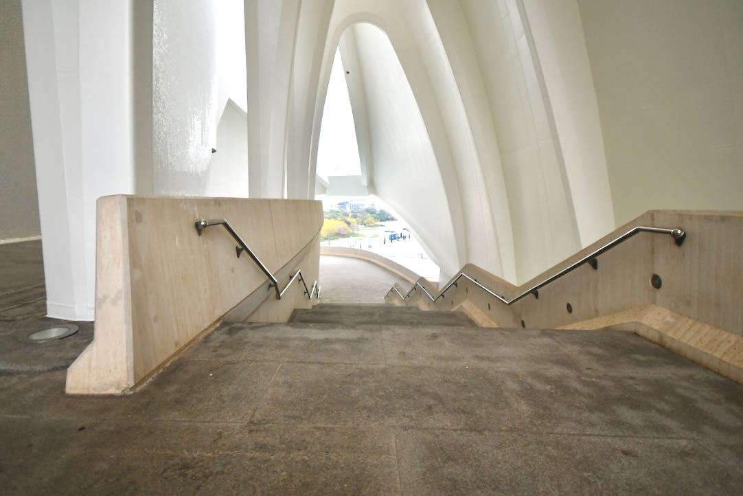 Escaleras exteriores