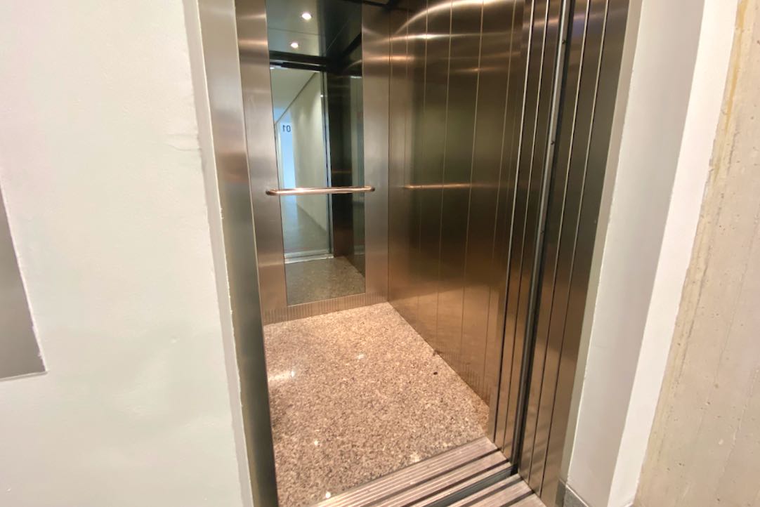 Cabina de los ascensores