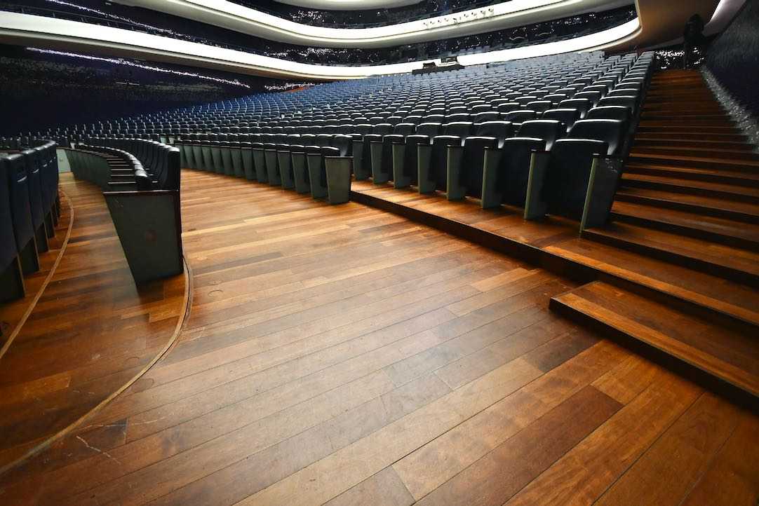 Espacios para PMR en silla de ruedas. Localidades IMPARES