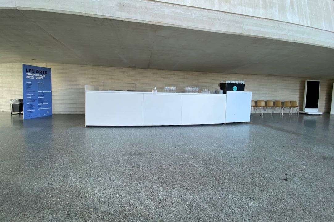 Barra de Bar del Vestíbulo Principal. Platea Baja