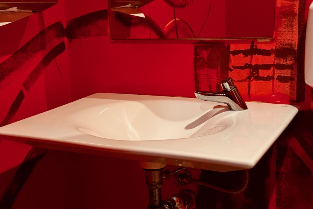 Aseo accesible Planta baja. Lavabo