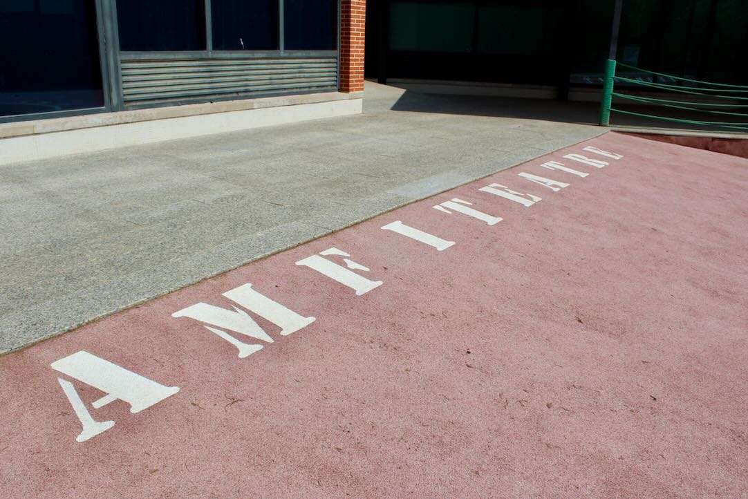 Rampa de acceso al interior del Patio
