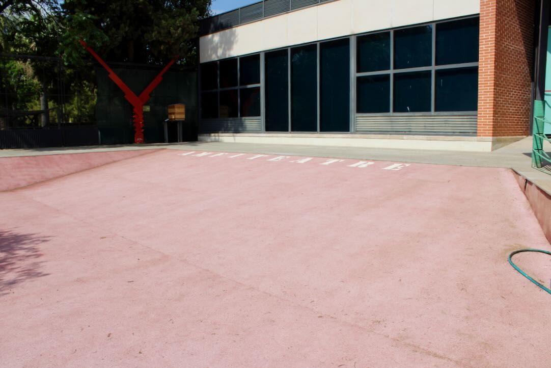 Rampa de acceso al interior del Patio