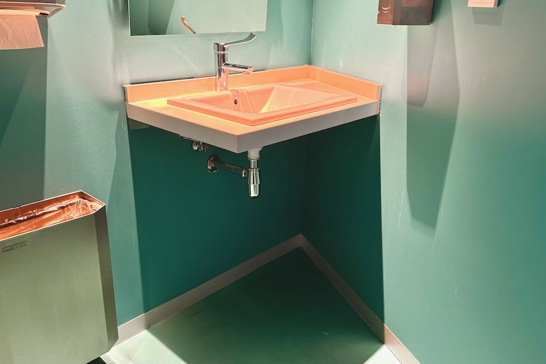 Aseo accesible. Lavabo