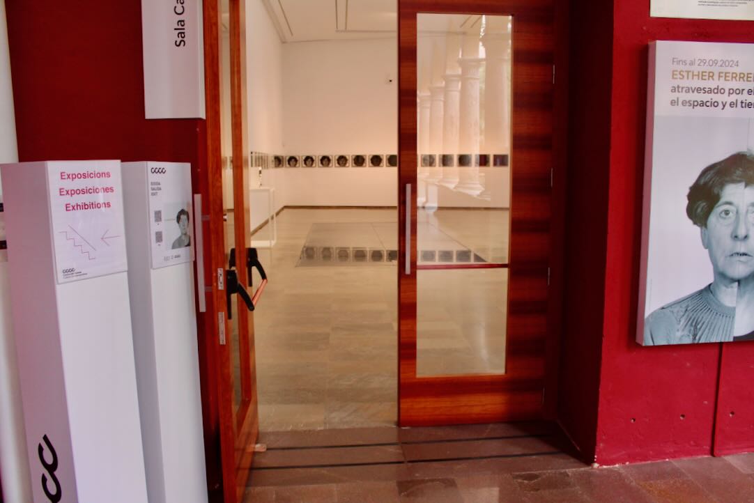 Sala Carlos Pérez. Puerta de acceso.