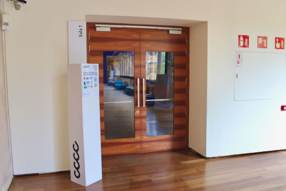 Sala 1. Puerta de acceso