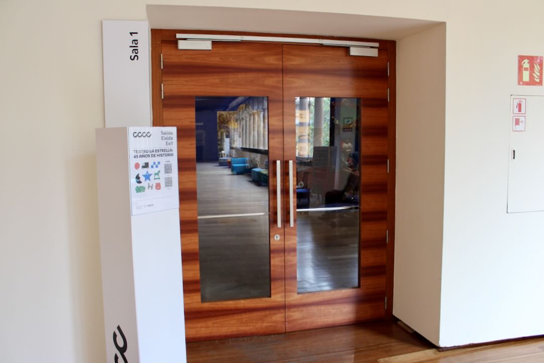 Sala 1. Puerta de acceso
