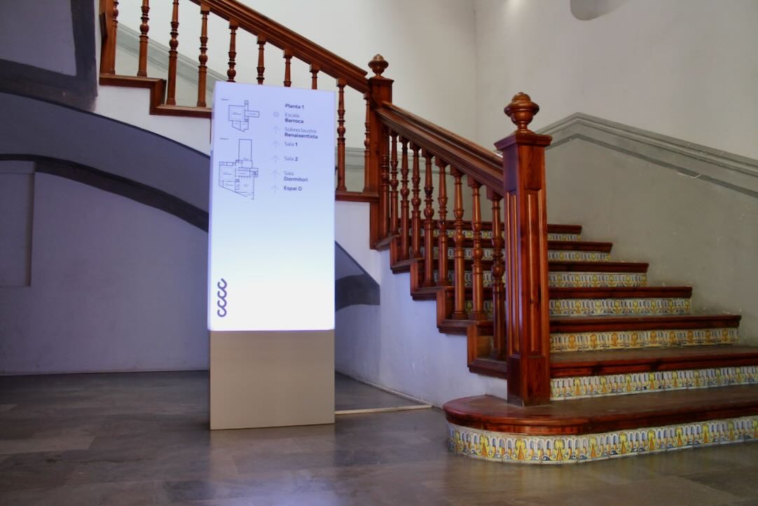 Escalera Barroca. Acceso Primera Planta