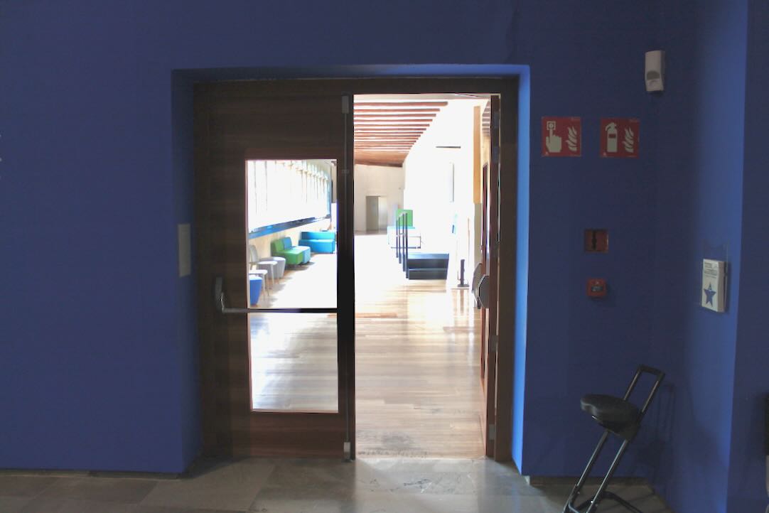 Sala 1. Puerta de acceso (vista desde el interior)