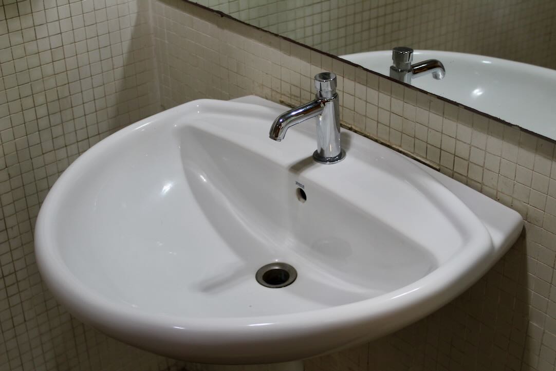 Aseo accesible planta -1. Lavabo