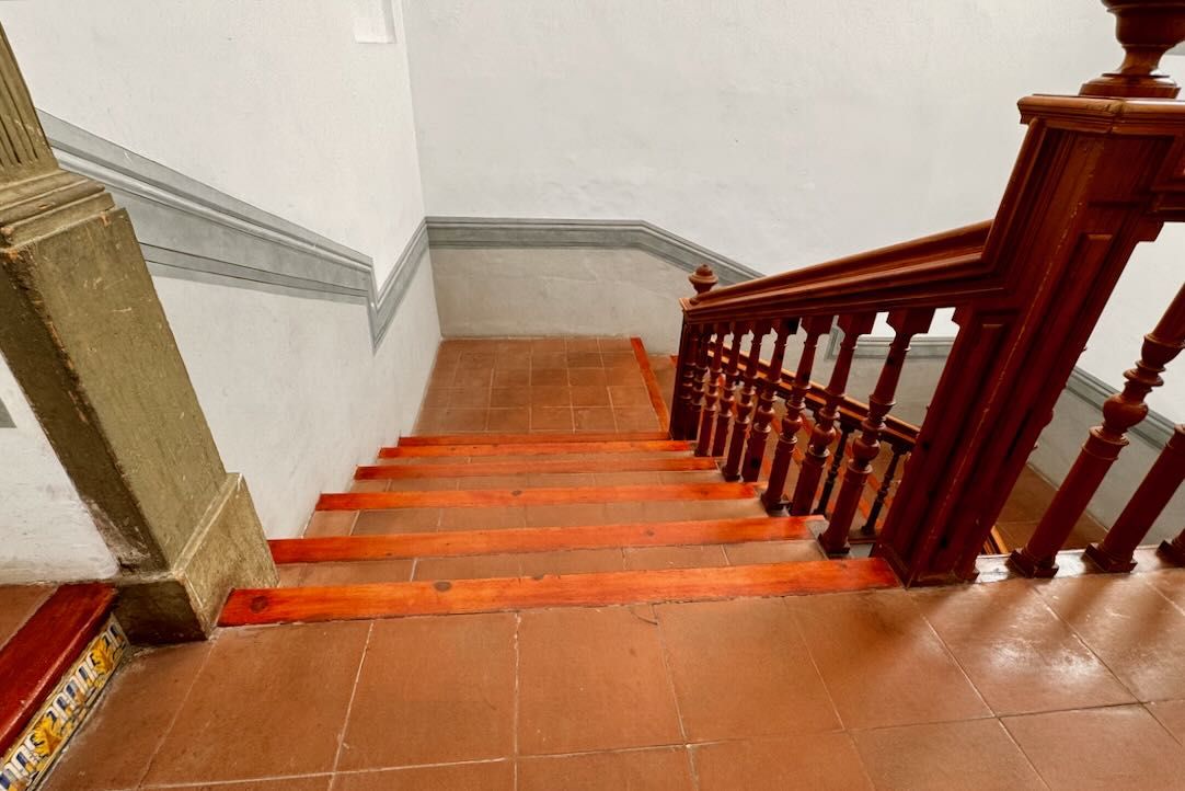 Escalera Barroca. Acceso Primera Planta