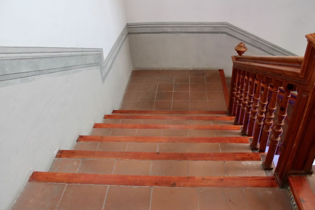 Escalera Barroca. Acceso Primera Planta