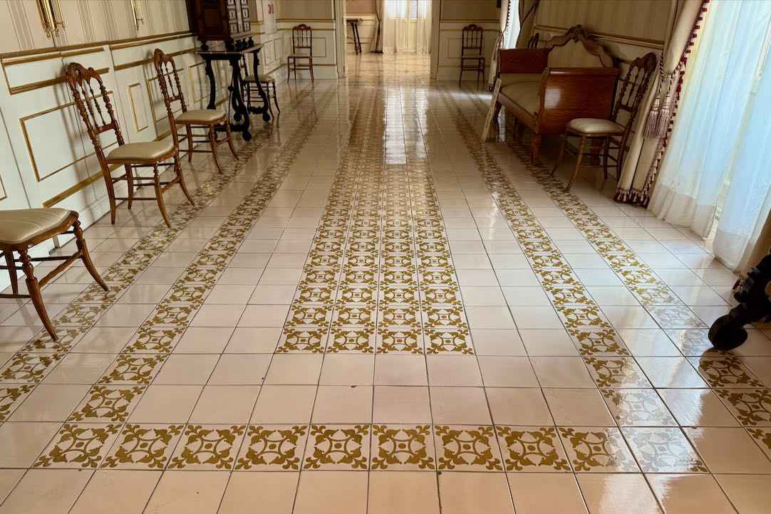 Interior de la sala