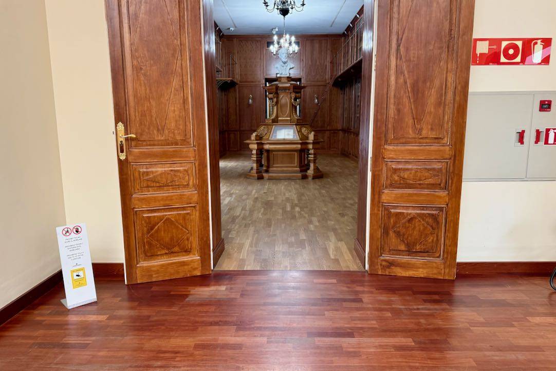 Interior de la sala
