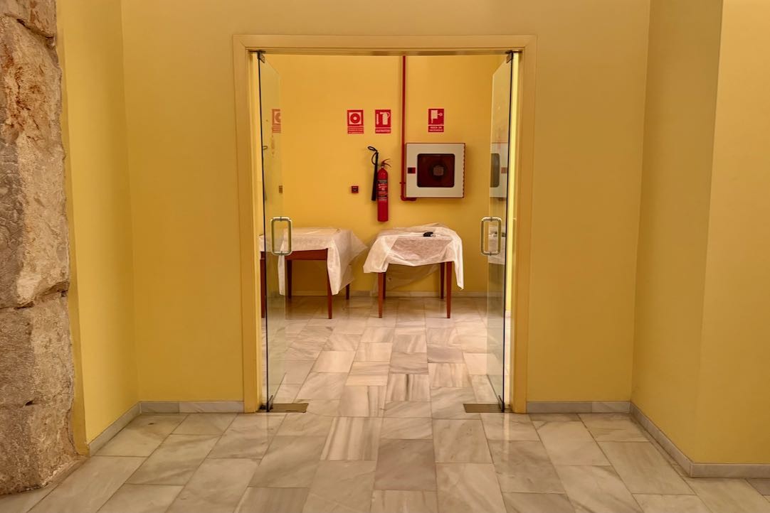 Salón de actos, itinerario accesible