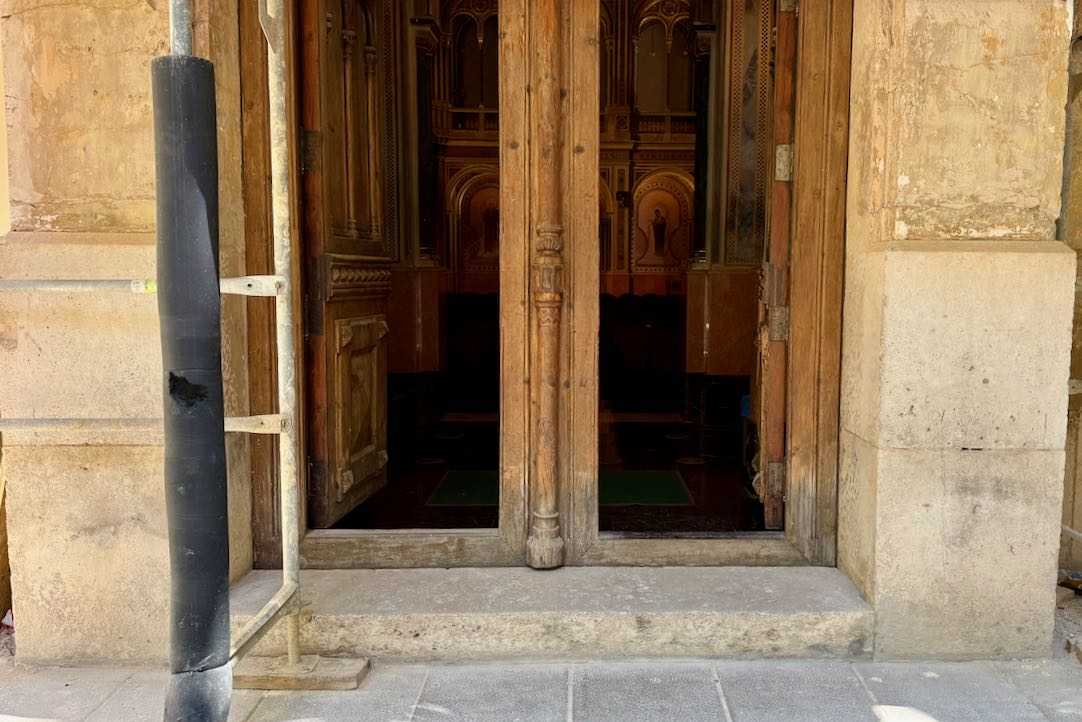 Puerta no accesible