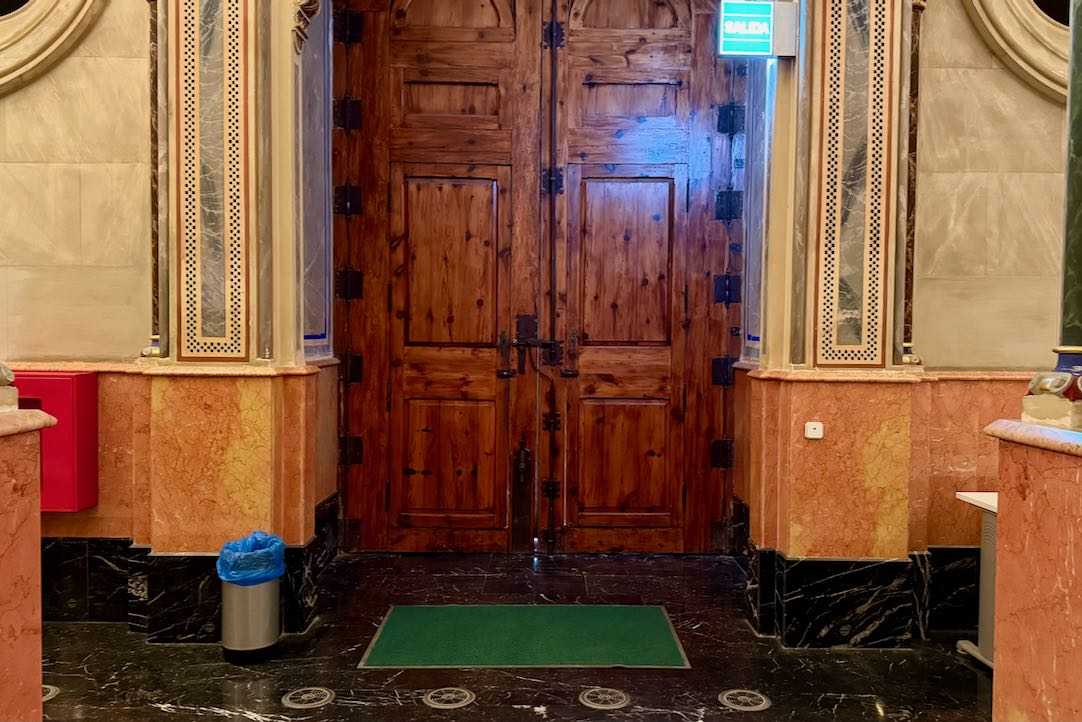 Rampa de acceso al escenario