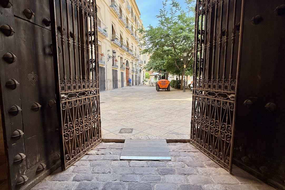 Acceso al museo