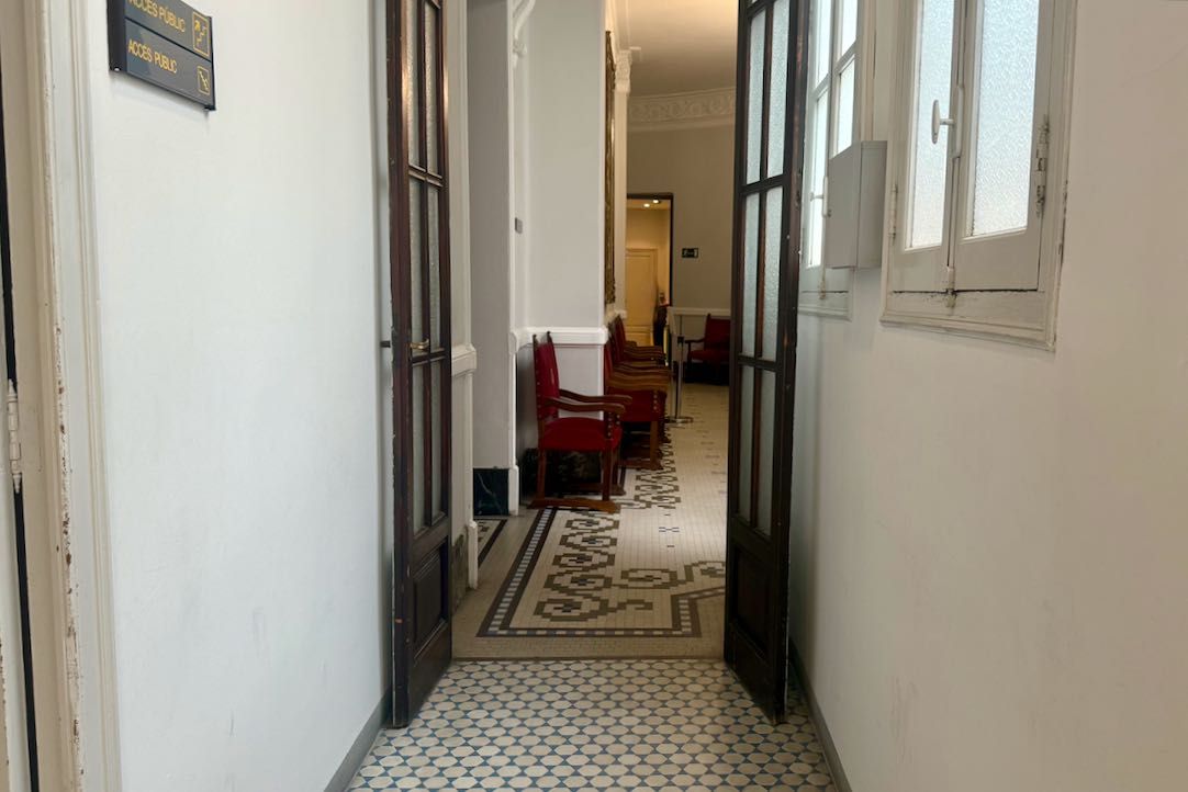 Pasillo de acceso