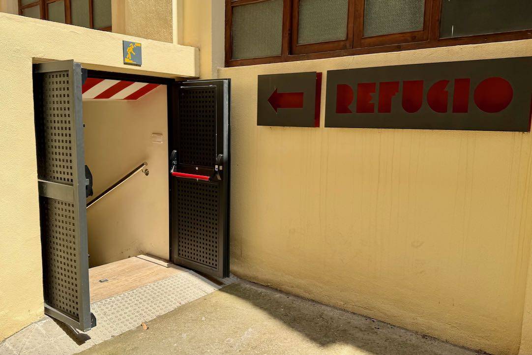 Acceso al Refugio