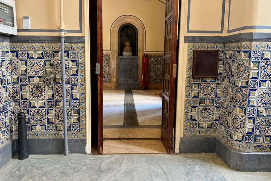Pasillo de acceso