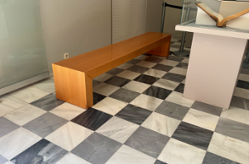 Planta baja, mobiliario de la Sala I